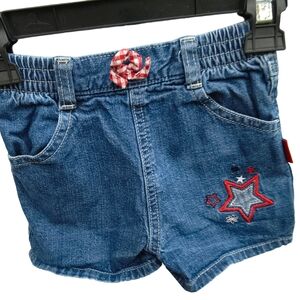 OshKosh B'gosh Blue Star Embroidered Shorts